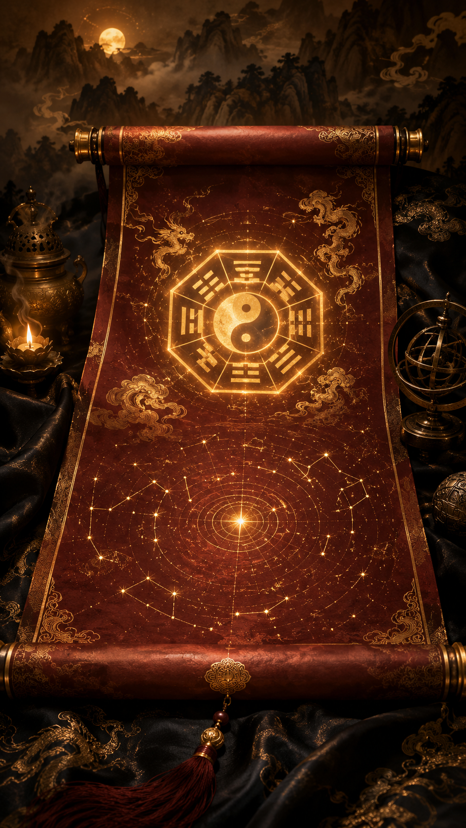 東方命理・卷軸星盤